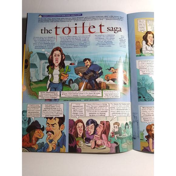 MAD Magazine #518 Comic Book Dec 2012 Twilight Spoof Parody Comedy With Calendar - Picture 3 of 5